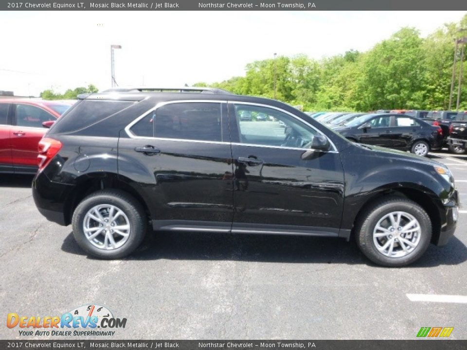 2017 Chevrolet Equinox LT Mosaic Black Metallic / Jet Black Photo #6