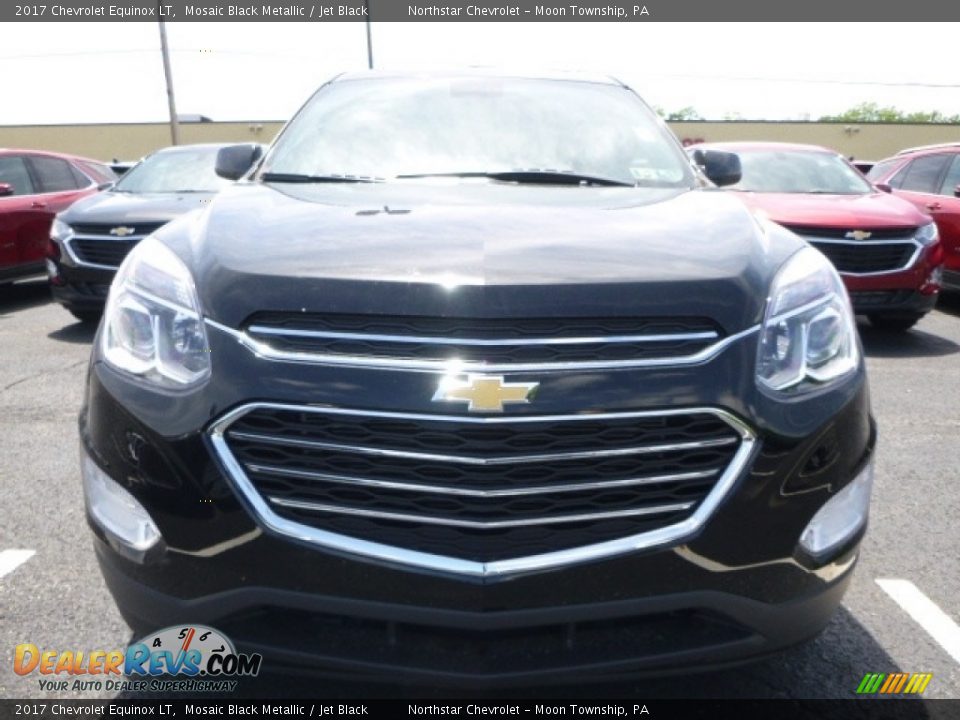 2017 Chevrolet Equinox LT Mosaic Black Metallic / Jet Black Photo #8