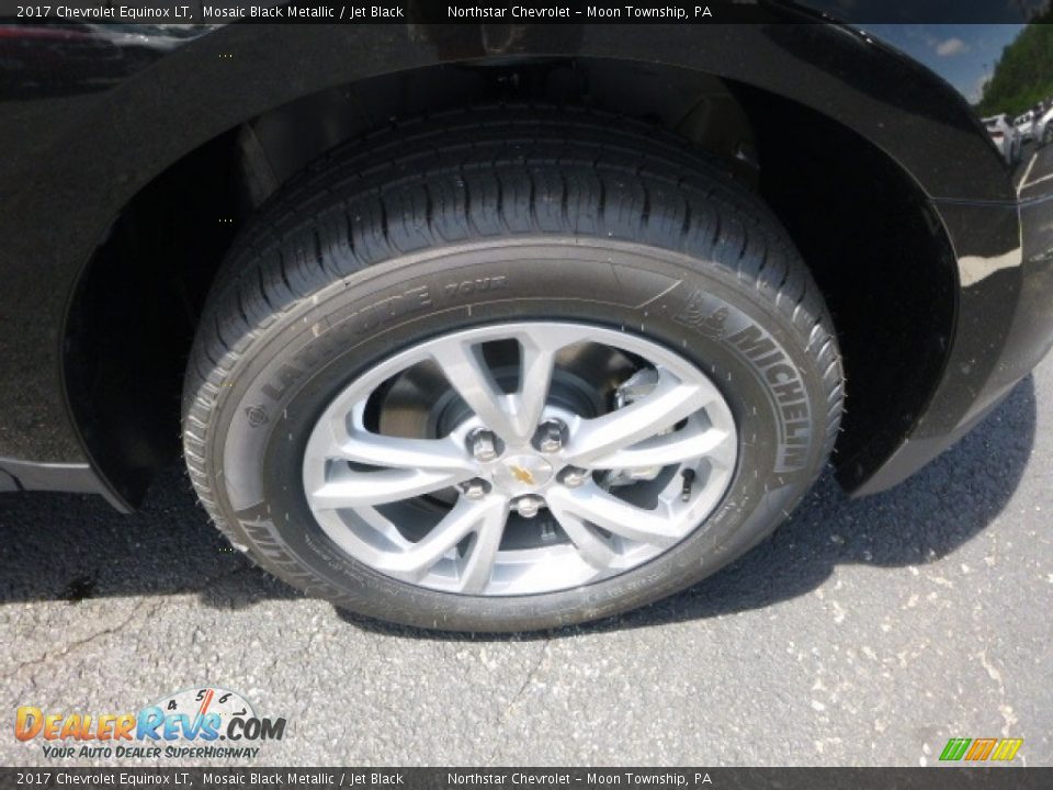 2017 Chevrolet Equinox LT Mosaic Black Metallic / Jet Black Photo #9