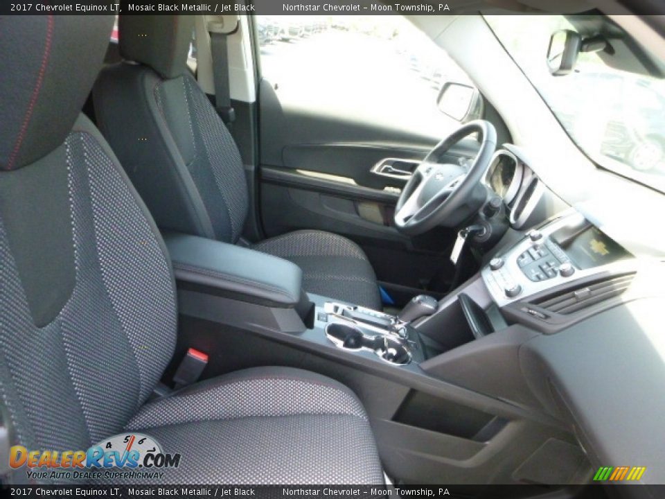 2017 Chevrolet Equinox LT Mosaic Black Metallic / Jet Black Photo #11