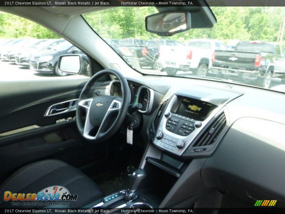 2017 Chevrolet Equinox LT Mosaic Black Metallic / Jet Black Photo #12