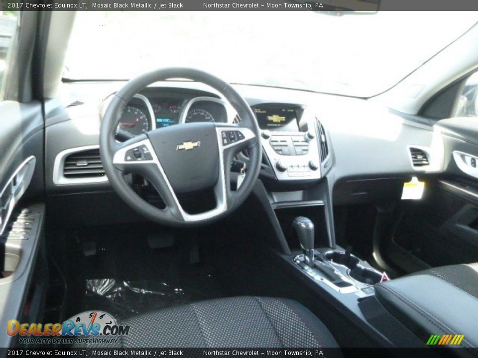 2017 Chevrolet Equinox LT Mosaic Black Metallic / Jet Black Photo #14