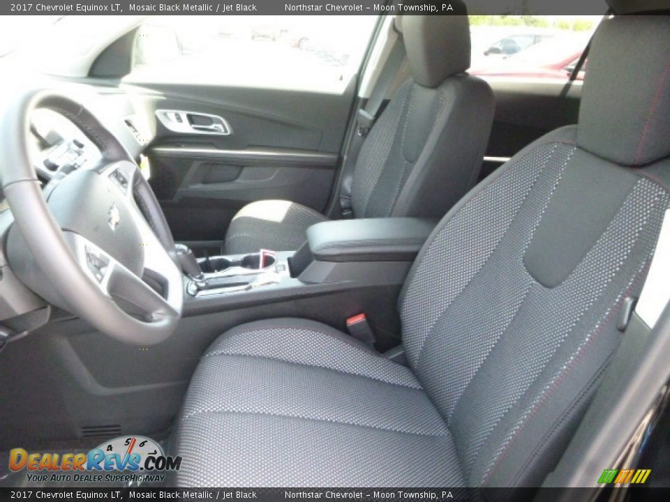 2017 Chevrolet Equinox LT Mosaic Black Metallic / Jet Black Photo #15