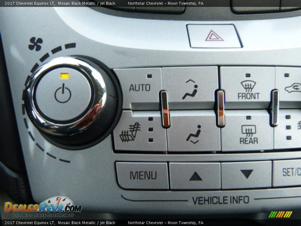 2017 Chevrolet Equinox LT Mosaic Black Metallic / Jet Black Photo #19