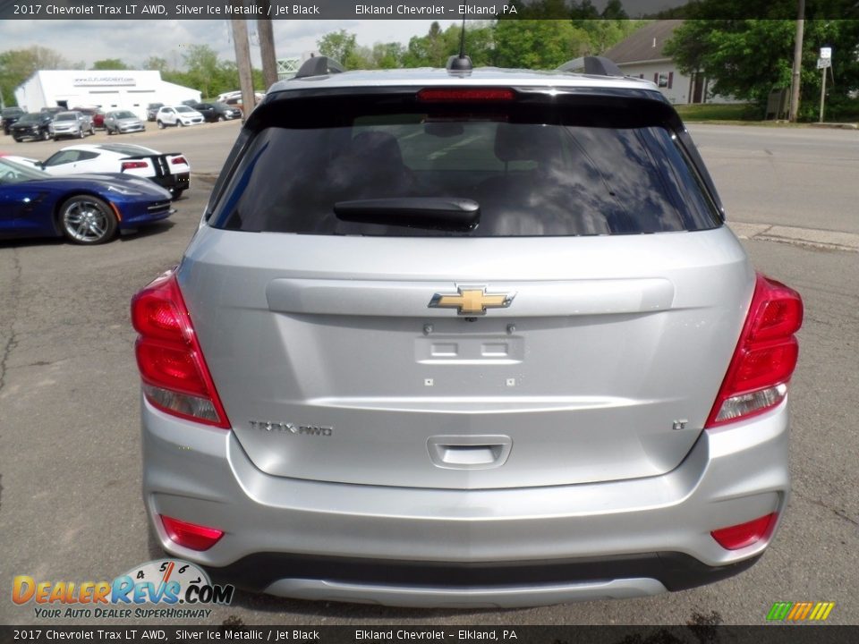 2017 Chevrolet Trax LT AWD Silver Ice Metallic / Jet Black Photo #6