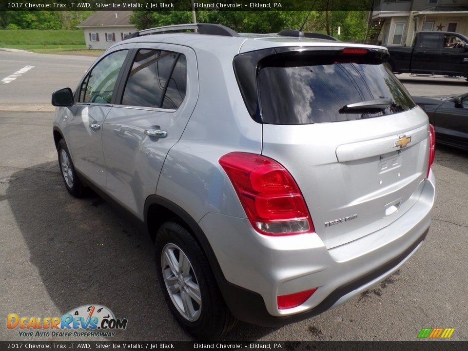 2017 Chevrolet Trax LT AWD Silver Ice Metallic / Jet Black Photo #7