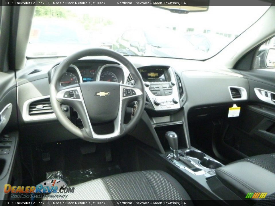 2017 Chevrolet Equinox LT Mosaic Black Metallic / Jet Black Photo #14