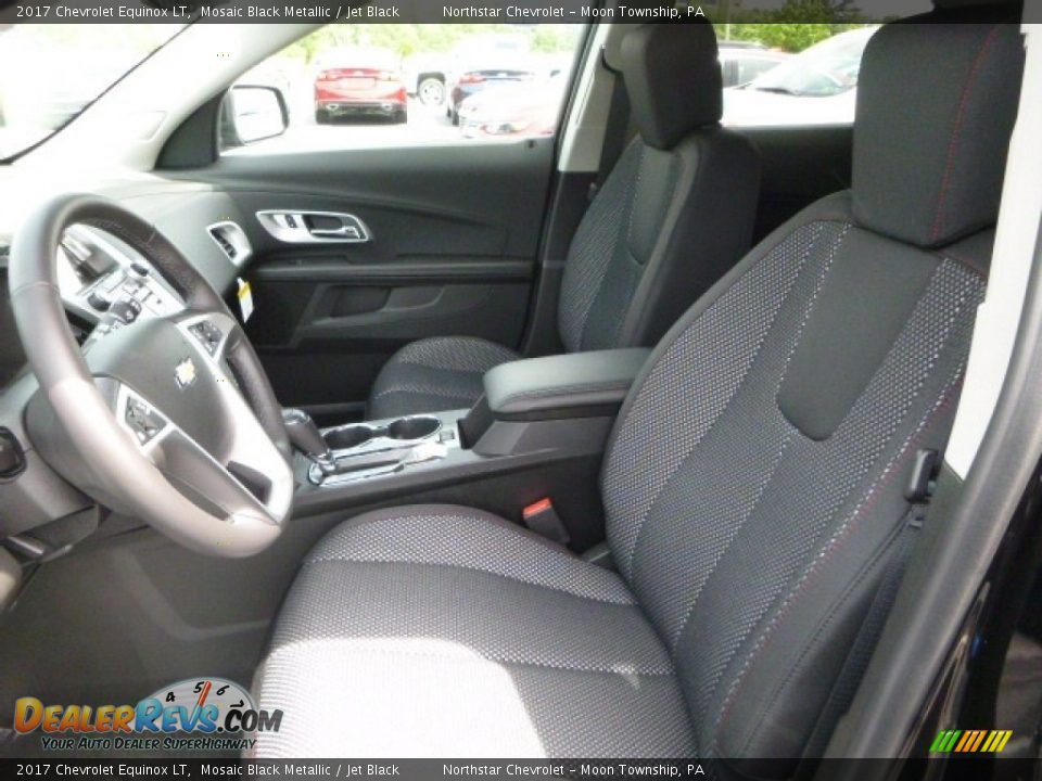 2017 Chevrolet Equinox LT Mosaic Black Metallic / Jet Black Photo #15