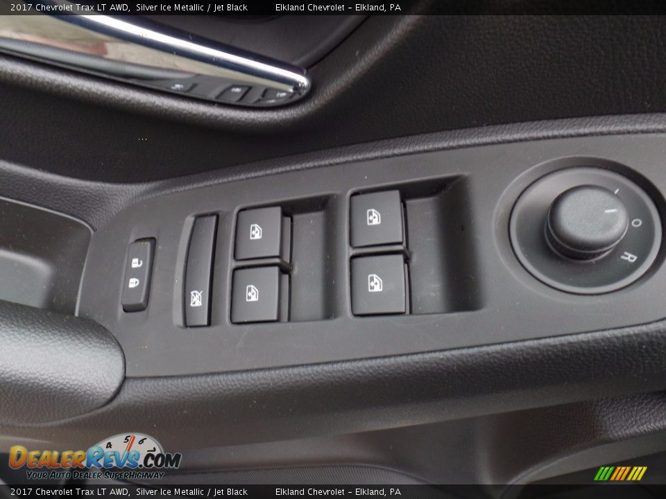 2017 Chevrolet Trax LT AWD Silver Ice Metallic / Jet Black Photo #14