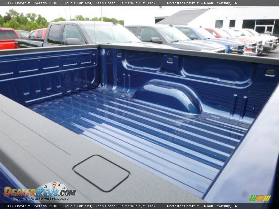 2017 Chevrolet Silverado 1500 LT Double Cab 4x4 Deep Ocean Blue Metallic / Jet Black Photo #11