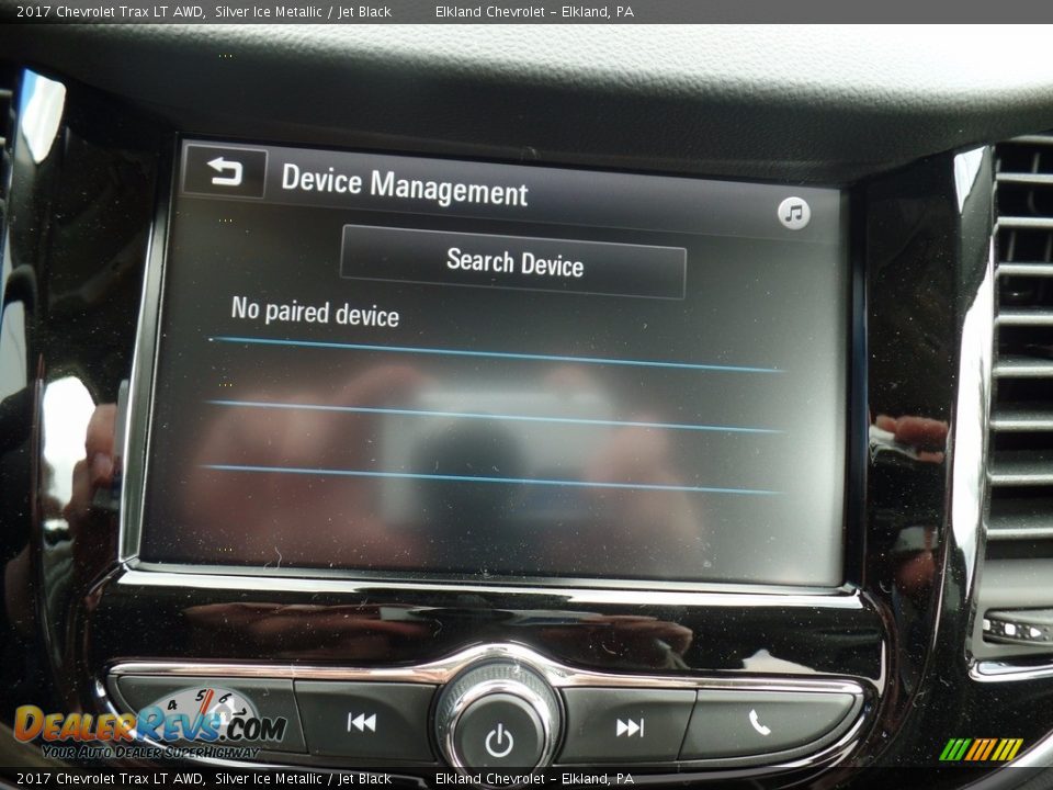 2017 Chevrolet Trax LT AWD Silver Ice Metallic / Jet Black Photo #26