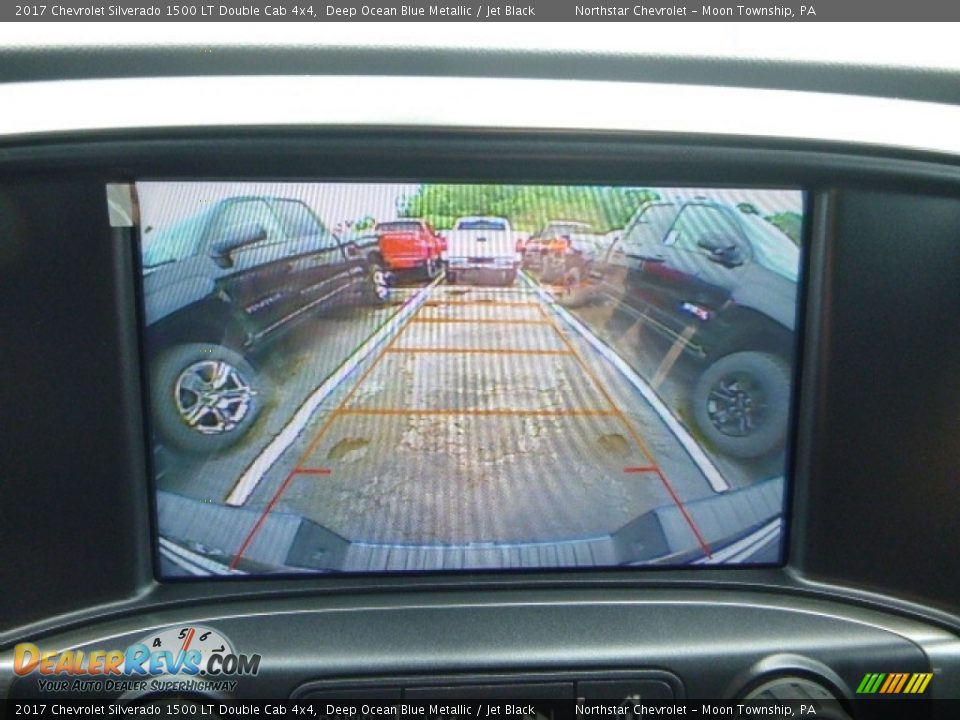 2017 Chevrolet Silverado 1500 LT Double Cab 4x4 Deep Ocean Blue Metallic / Jet Black Photo #19