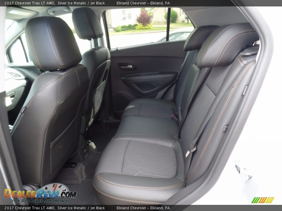 2017 Chevrolet Trax LT AWD Silver Ice Metallic / Jet Black Photo #33