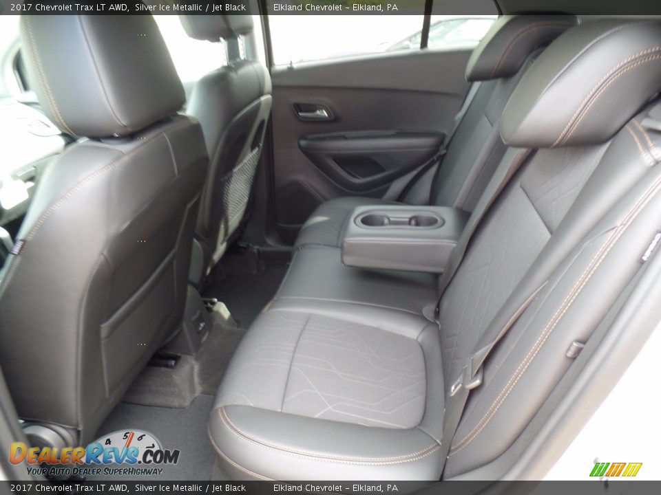 2017 Chevrolet Trax LT AWD Silver Ice Metallic / Jet Black Photo #34