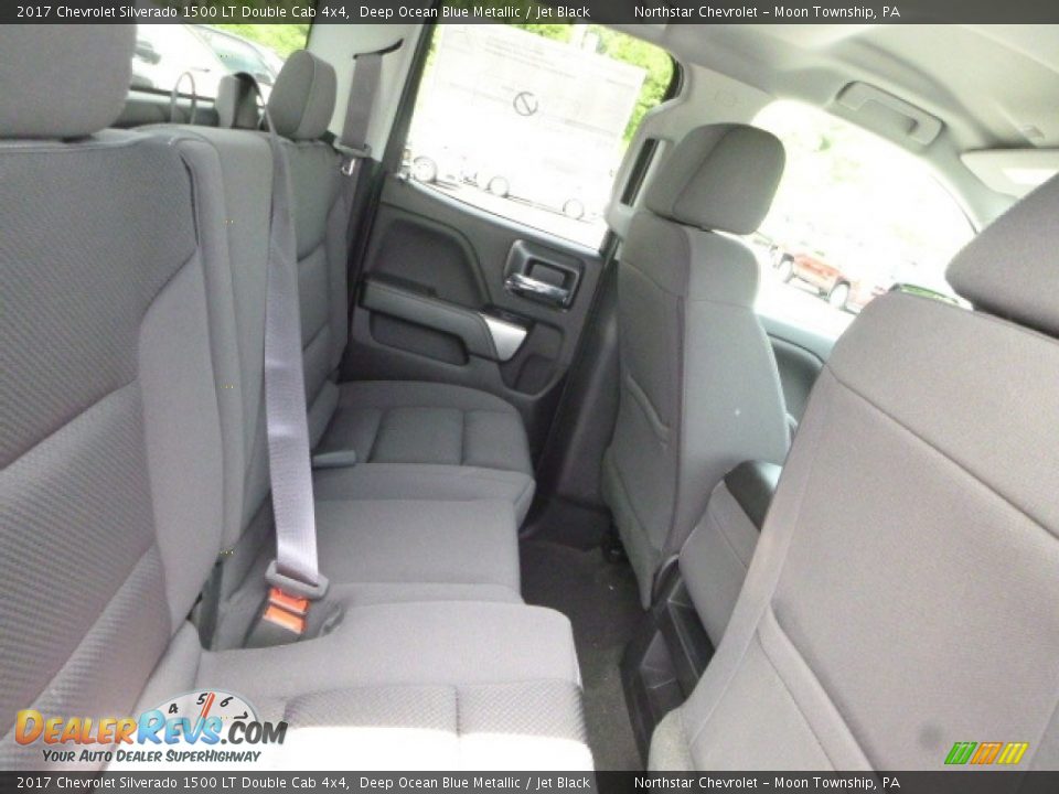 2017 Chevrolet Silverado 1500 LT Double Cab 4x4 Deep Ocean Blue Metallic / Jet Black Photo #12