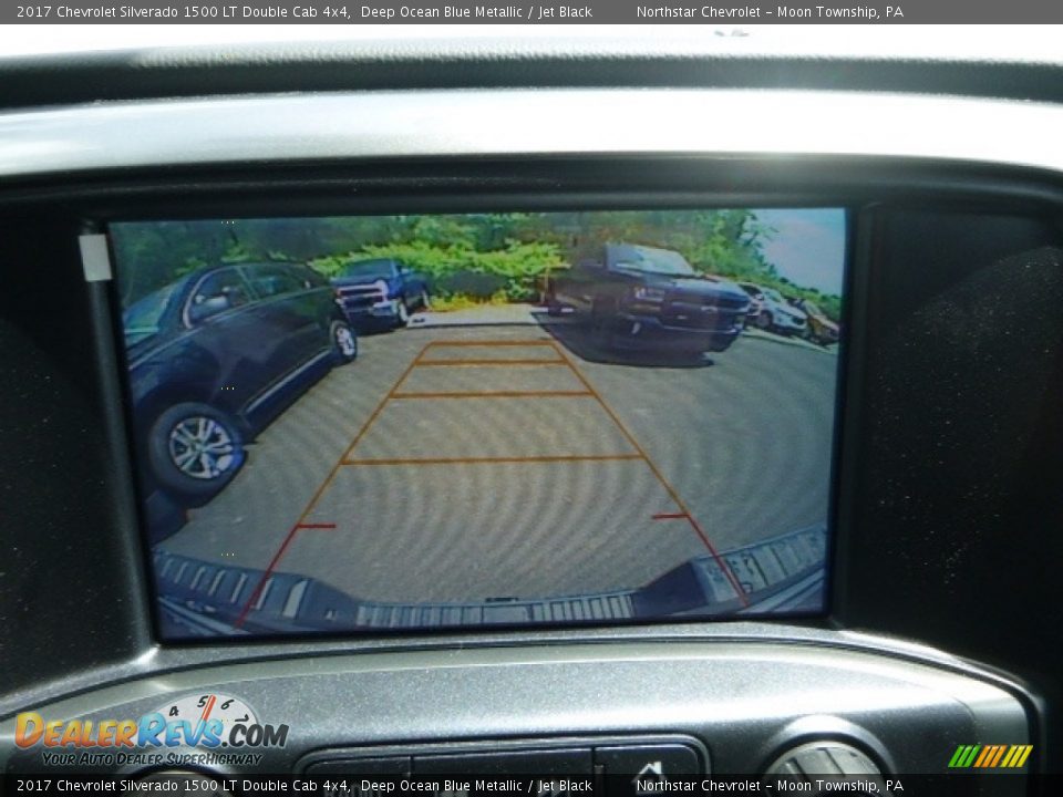 2017 Chevrolet Silverado 1500 LT Double Cab 4x4 Deep Ocean Blue Metallic / Jet Black Photo #17