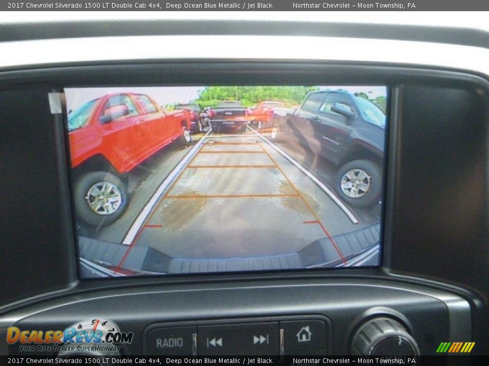 2017 Chevrolet Silverado 1500 LT Double Cab 4x4 Deep Ocean Blue Metallic / Jet Black Photo #20
