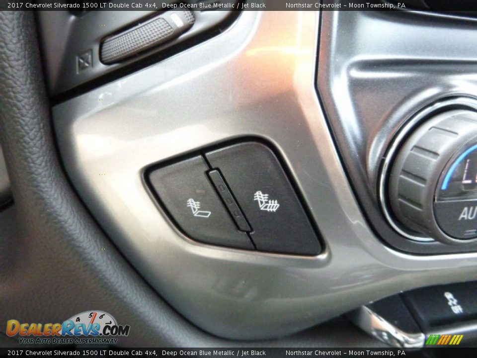2017 Chevrolet Silverado 1500 LT Double Cab 4x4 Deep Ocean Blue Metallic / Jet Black Photo #21