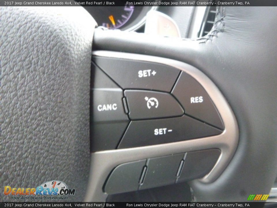 2017 Jeep Grand Cherokee Laredo 4x4 Velvet Red Pearl / Black Photo #19
