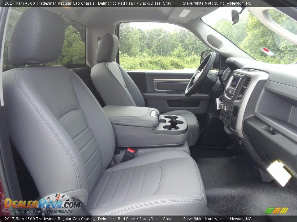 Front Seat of 2017 Ram 4500 Tradesman Regular Cab Chassis Photo #22