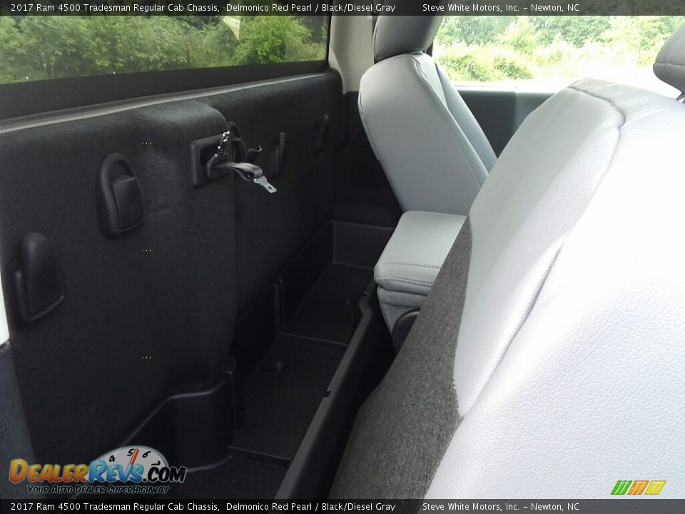 Rear Seat of 2017 Ram 4500 Tradesman Regular Cab Chassis Photo #23