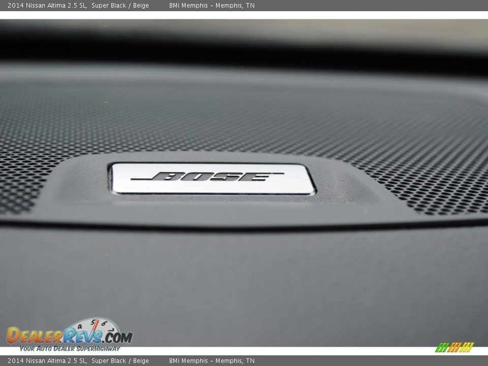 2014 Nissan Altima 2.5 SL Super Black / Beige Photo #24