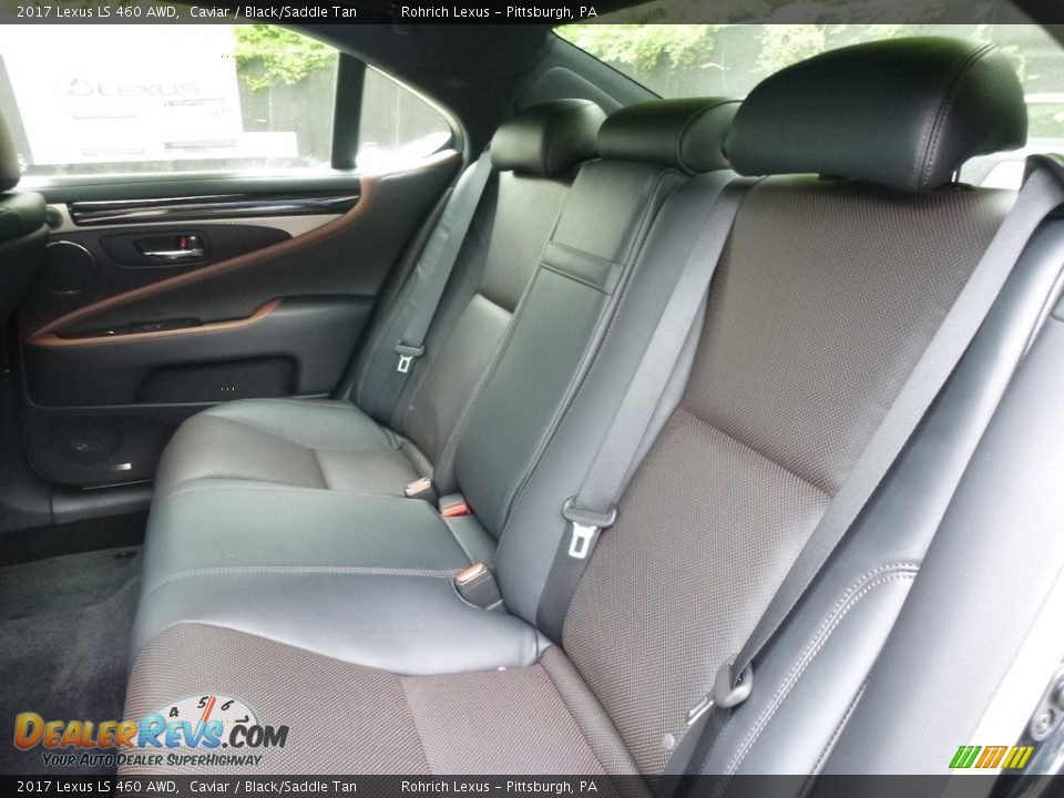 Rear Seat of 2017 Lexus LS 460 AWD Photo #7