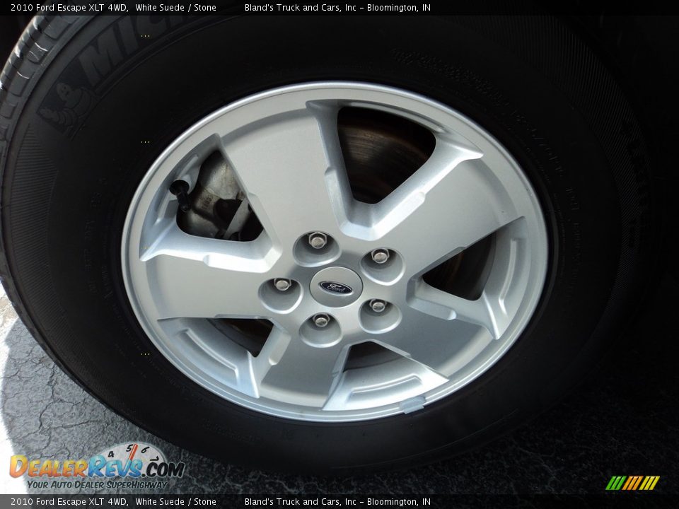 2010 Ford Escape XLT 4WD White Suede / Stone Photo #31