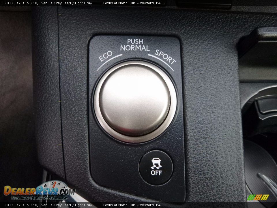 2013 Lexus ES 350 Nebula Gray Pearl / Light Gray Photo #17
