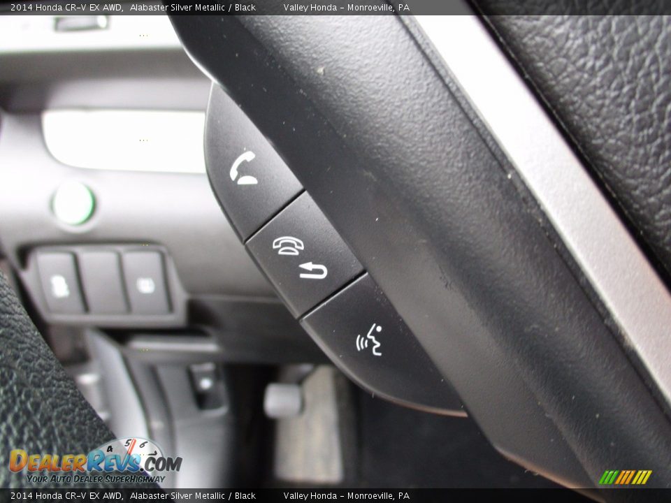 2014 Honda CR-V EX AWD Alabaster Silver Metallic / Black Photo #17