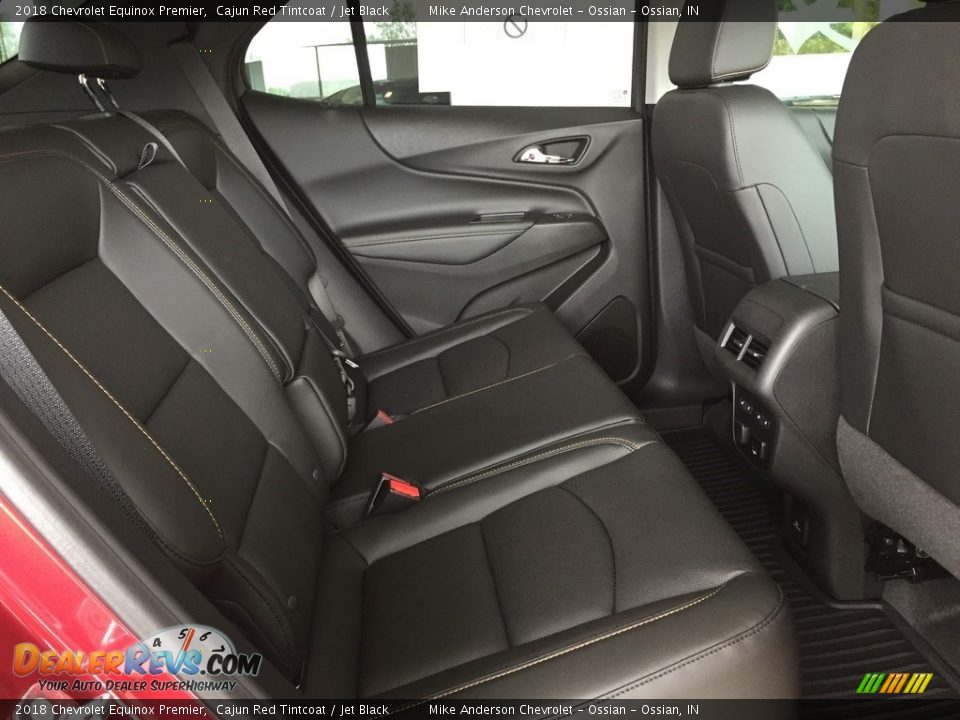 2018 Chevrolet Equinox Premier Cajun Red Tintcoat / Jet Black Photo #8