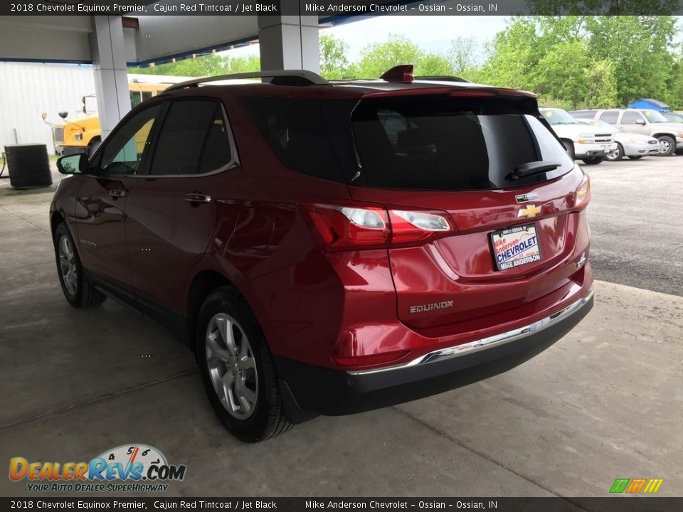 2018 Chevrolet Equinox Premier Cajun Red Tintcoat / Jet Black Photo #15
