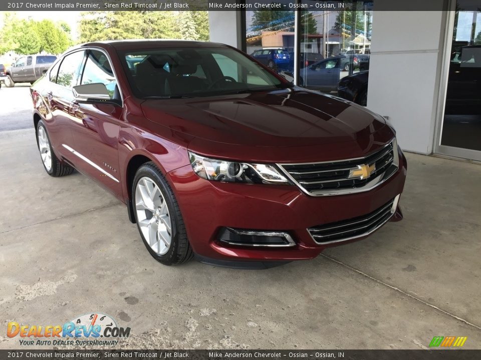 2017 Chevrolet Impala Premier Siren Red Tintcoat / Jet Black Photo #1