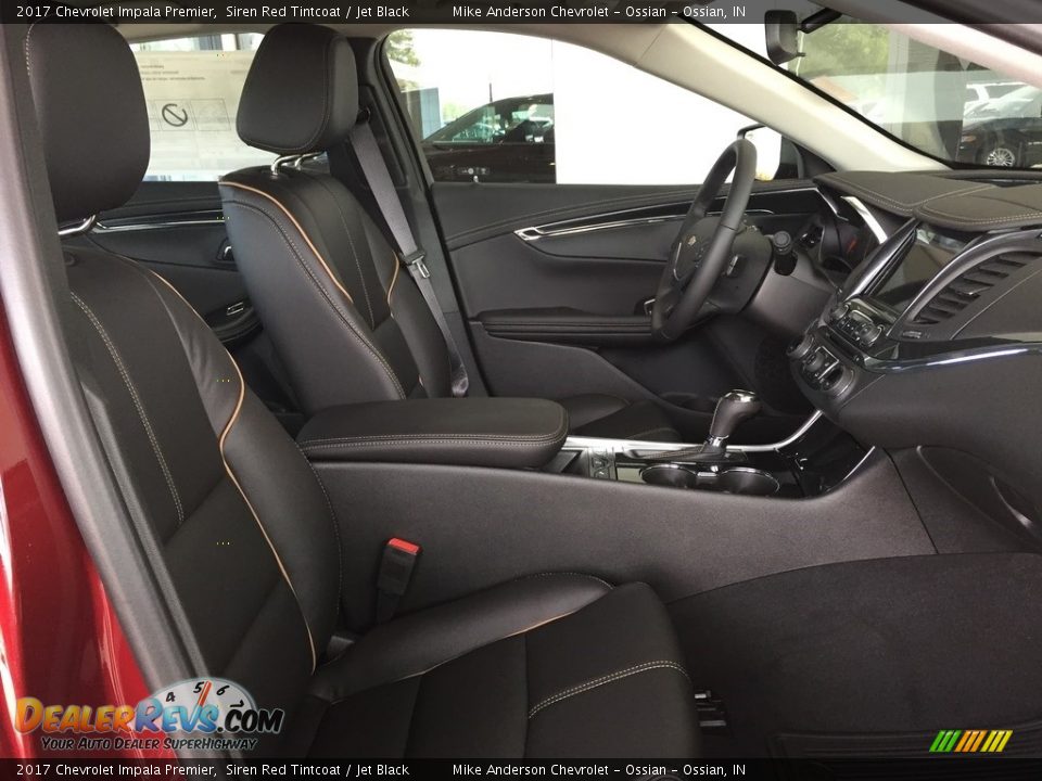 2017 Chevrolet Impala Premier Siren Red Tintcoat / Jet Black Photo #5