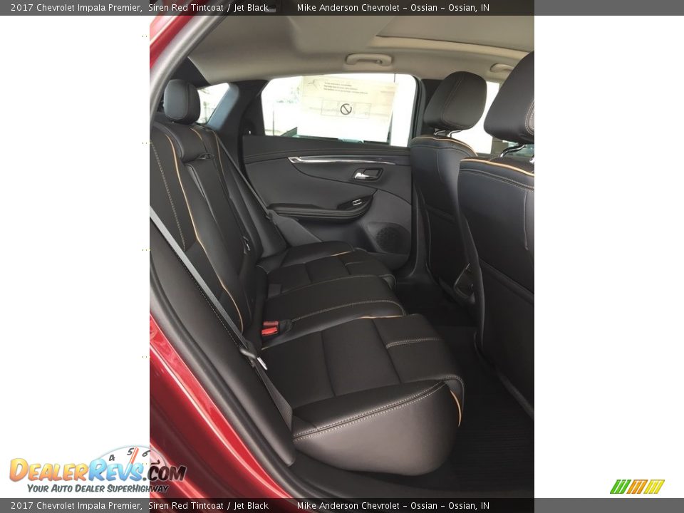 2017 Chevrolet Impala Premier Siren Red Tintcoat / Jet Black Photo #6