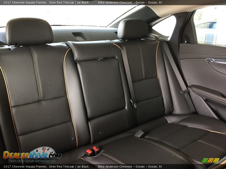 2017 Chevrolet Impala Premier Siren Red Tintcoat / Jet Black Photo #8