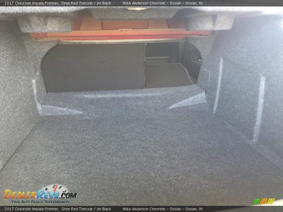2017 Chevrolet Impala Premier Siren Red Tintcoat / Jet Black Photo #10