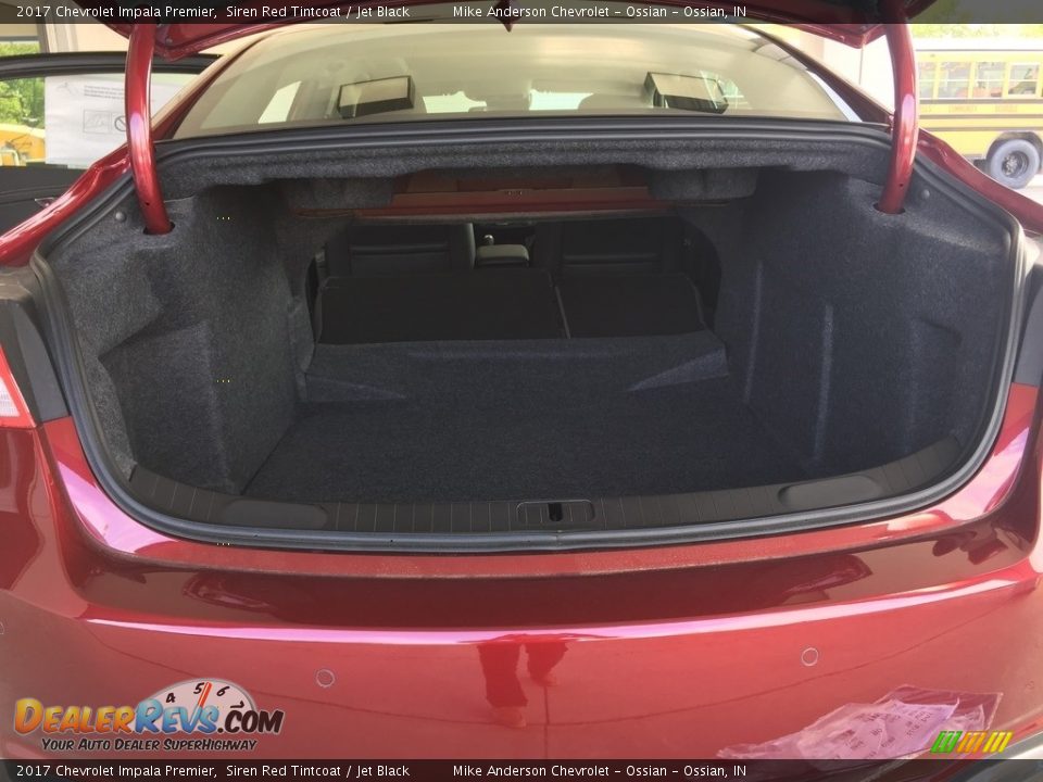 2017 Chevrolet Impala Premier Siren Red Tintcoat / Jet Black Photo #11