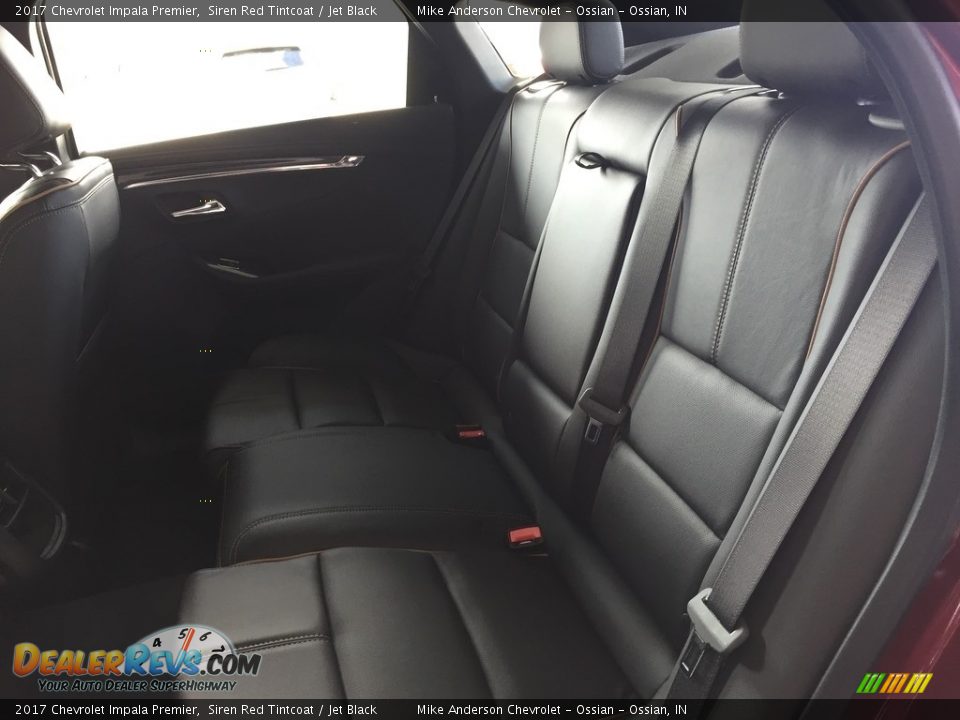 2017 Chevrolet Impala Premier Siren Red Tintcoat / Jet Black Photo #14