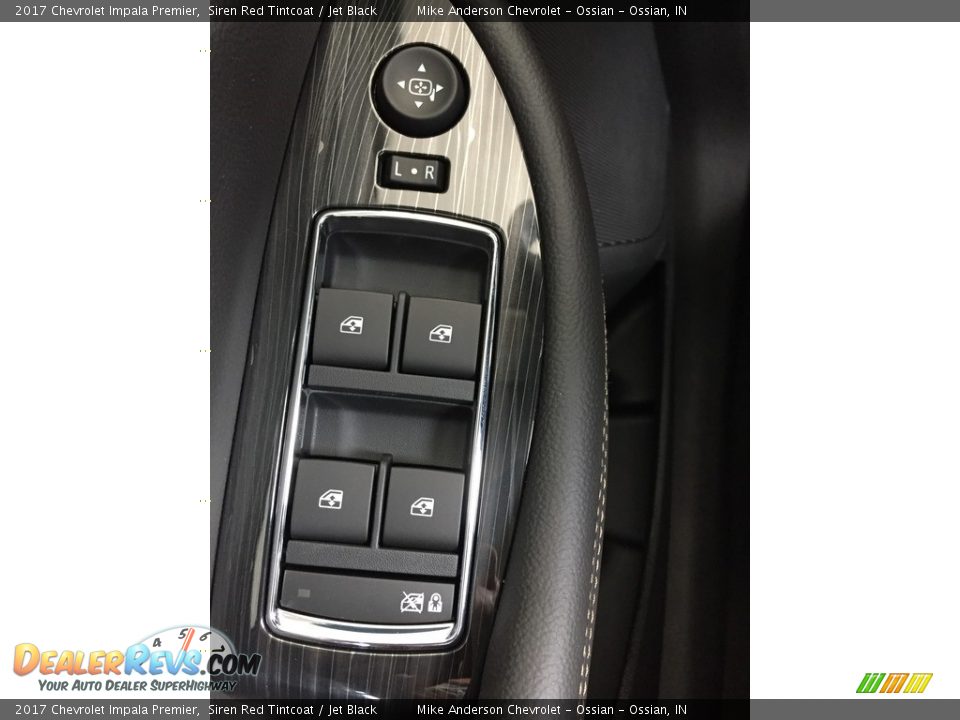 2017 Chevrolet Impala Premier Siren Red Tintcoat / Jet Black Photo #18