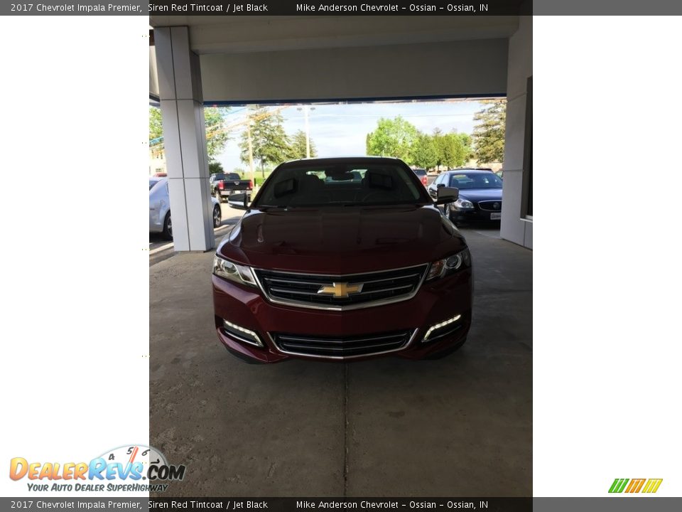 2017 Chevrolet Impala Premier Siren Red Tintcoat / Jet Black Photo #22