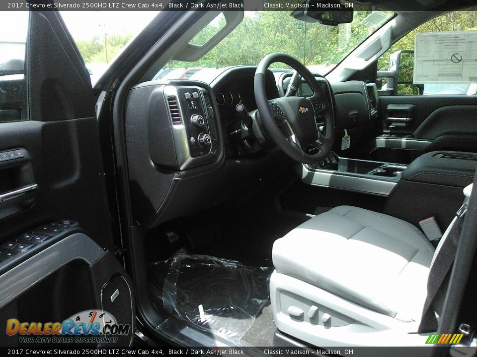 2017 Chevrolet Silverado 2500HD LTZ Crew Cab 4x4 Black / Dark Ash/Jet Black Photo #3