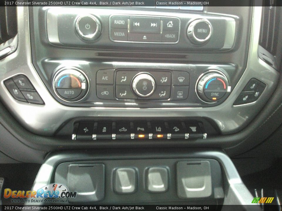 2017 Chevrolet Silverado 2500HD LTZ Crew Cab 4x4 Black / Dark Ash/Jet Black Photo #9