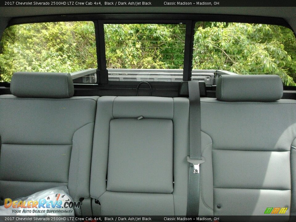 2017 Chevrolet Silverado 2500HD LTZ Crew Cab 4x4 Black / Dark Ash/Jet Black Photo #10