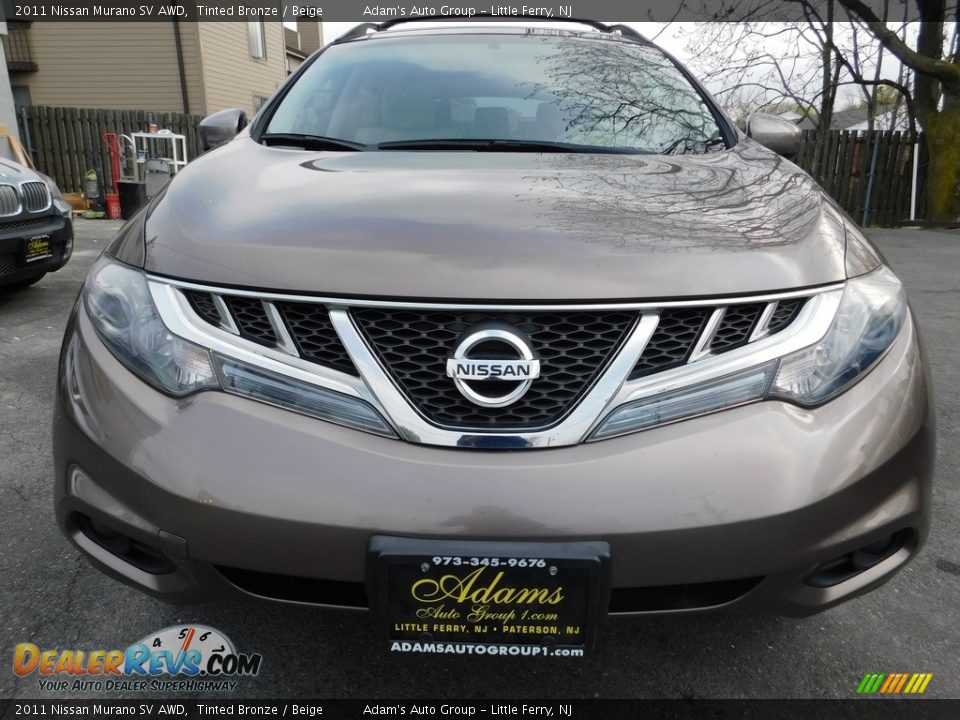 2011 Nissan Murano SV AWD Tinted Bronze / Beige Photo #2