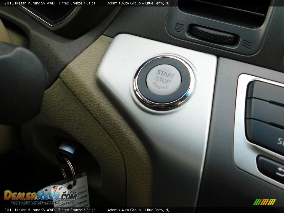 2011 Nissan Murano SV AWD Tinted Bronze / Beige Photo #23