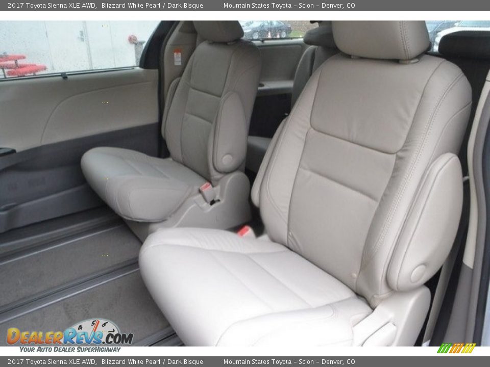 2017 Toyota Sienna XLE AWD Blizzard White Pearl / Dark Bisque Photo #7