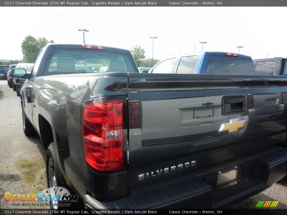 2017 Chevrolet Silverado 1500 WT Regular Cab Graphite Metallic / Dark Ash/Jet Black Photo #6