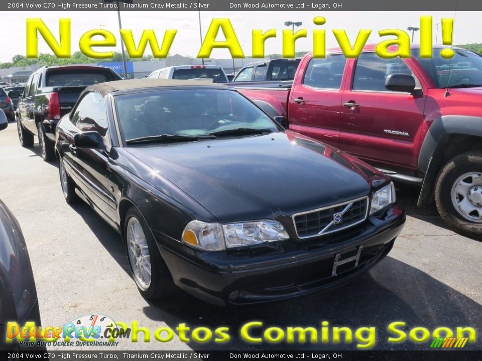 2004 Volvo C70 High Pressure Turbo Titanium Gray Metallic / Silver Photo #1