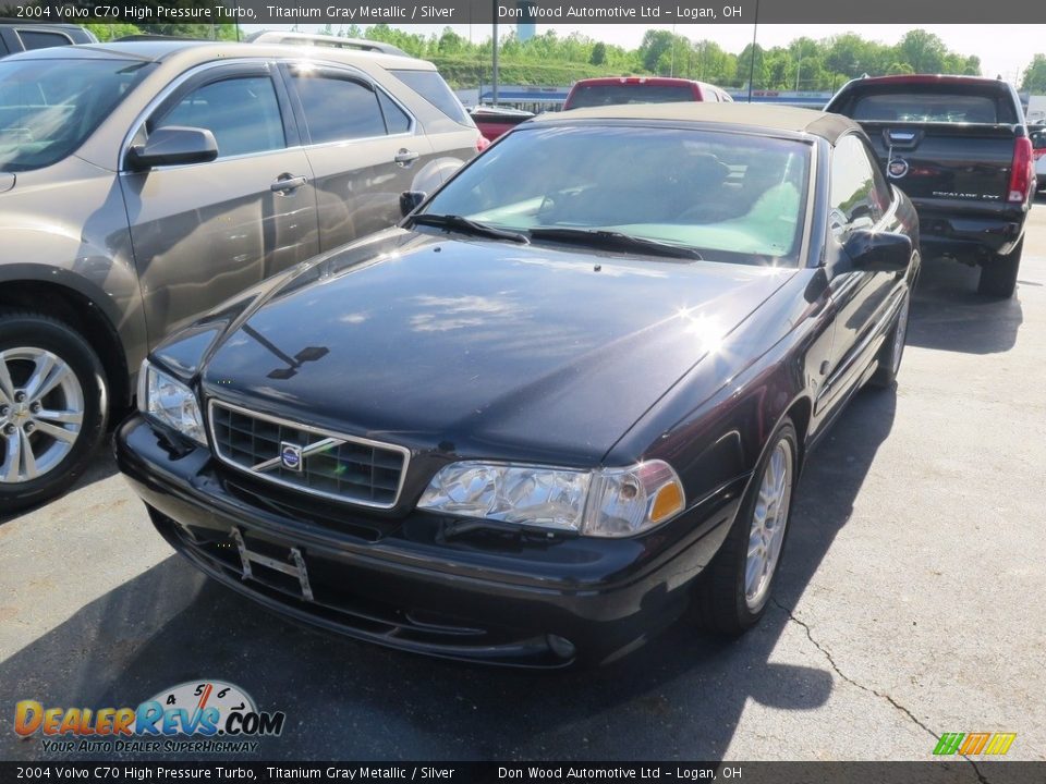 2004 Volvo C70 High Pressure Turbo Titanium Gray Metallic / Silver Photo #3